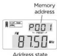 AIWA RMD77 - METHOD 1: MANUAL MEMORY TUNING - 1