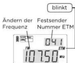 AIWA RMD77 - METHODE 1:ETM (EASY TUNING MODE) - 1