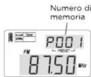 AIWA RMD77 - METODO 1: REGOLAZIONE MANUALE DELLA MEMORIA - 1
