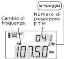 AIWA RMD77 - METODO 1: ETM (EASY TUNING MODE) - 1