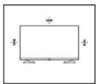 AIWA LED436UHD - INSTALLATIONE DEL BRACCIO - 1