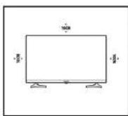 AIWA LED436UHD - INSTALLATION DE LA SUPPORT - 1