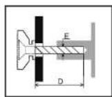 AIWA LED436UHD - WALL-HANGING BRACKET - 2