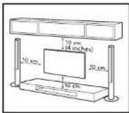AIWA LED436UHD - SUPORTE DE PAREDE - 1