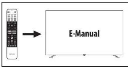 AIWA LED436UHD - HOW TO USE THE E-MANUAL - 1