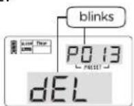 AIWA RMD99 ST - METHOD 1: DELETE A SINGLE MEMORY MANUALLY - 1