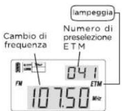AIWA RMD99 ST - METODO 1:ETM (EASY TUNING MODE) - 1