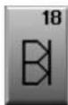 ELNA eXpressive 850 - U14 Point de surjet: Pied pour point de surjet M - 5