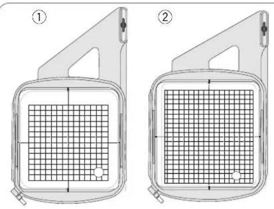 ELNA eXpressive 850 - Rangement des accessoires pour la plaque aiguille pour point droit (element facultatif) - 2