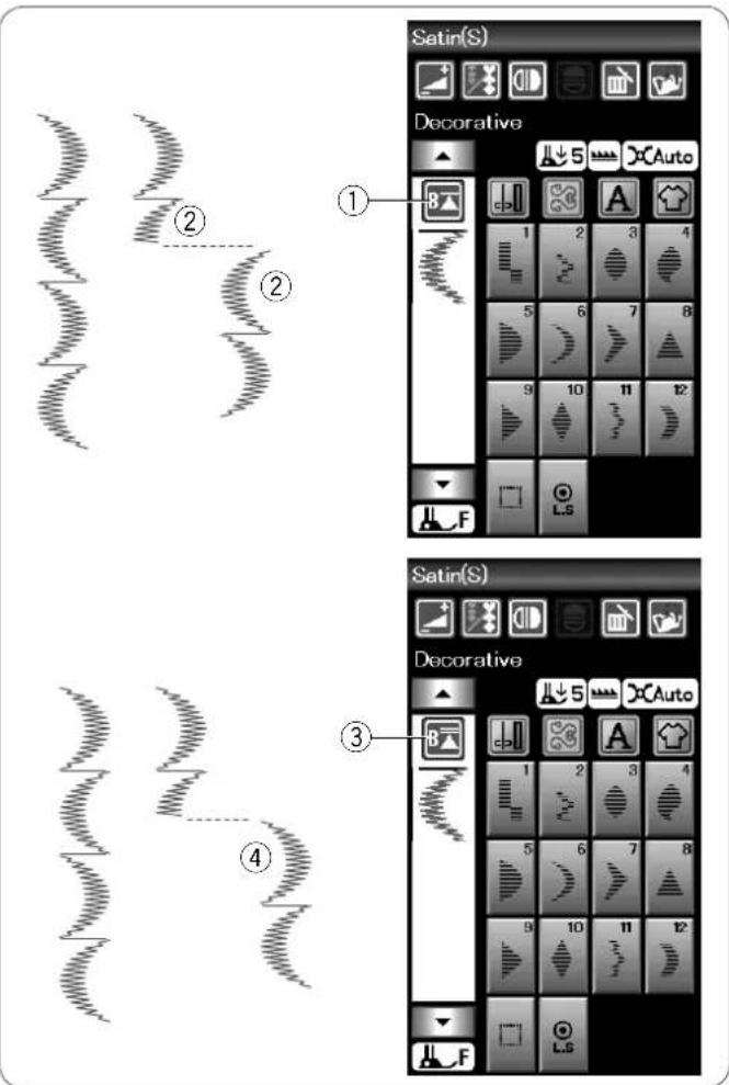 ELNA eXpressive 850 - Insertion d'un motif - 1