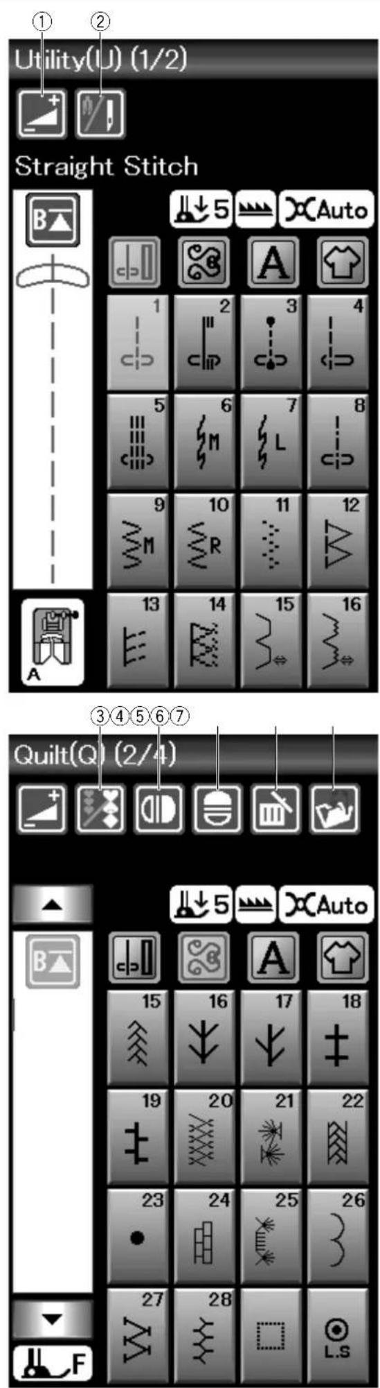 ELNA eXpressive 850 - ④ Applications de couture - 1