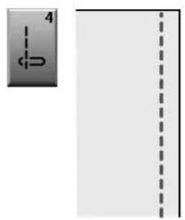 ELNA eXpressive 850 - Repetes d'angles sur la plaque aiguille - 4