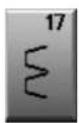 ELNA eXpressive 850 - U14 Point de surjet: Pied pour point de surjet M - 3