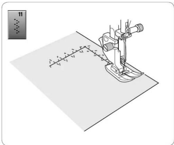 ELNA eXpressive 850 - U9, U10 Points zigzag - 1
