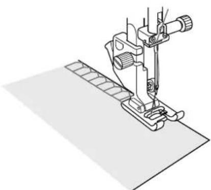 ELNA eXpressive 850 - U14 Point de surjet: Pied pour point de surjet M - 6