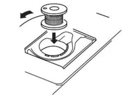 ELNA eXcellence 720 - Winding a Bobbin - 2