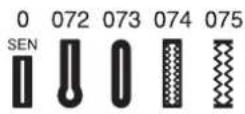 ELNA eXcellence 720 - Paspeliertes Knopfloch (4-Schrittspeicher) - 1