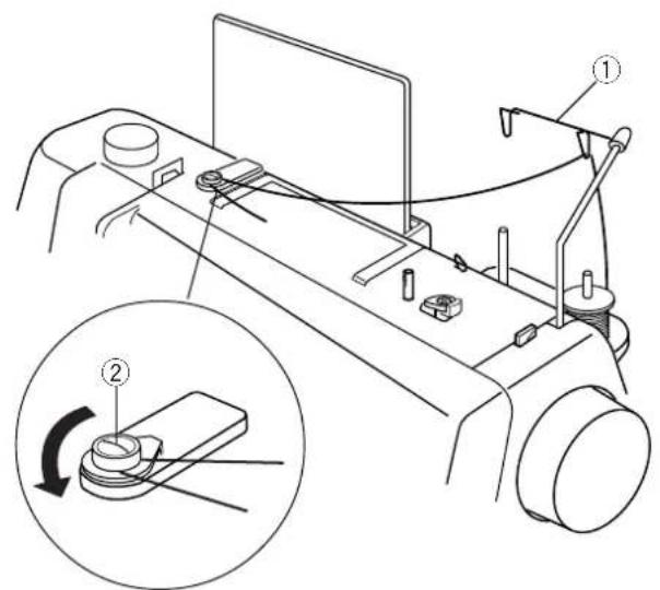 ELNA eXcellence 720 - Winding a Bobbin - 1