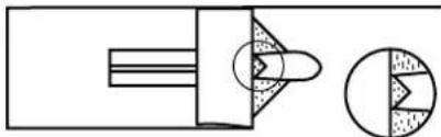 ELNA eXcellence 720 - Paspeliertes Knopfloch (4-Schrittspeicher) - 6