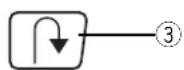ELNA eXcellence 620 - ③ Reverse Key - 1