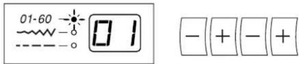 ELNA eXcellence 620 - ③ Reverse Key - 2