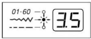 ELNA eXcellence 620 - ④ Indicator Lights and LED Readout - 1
