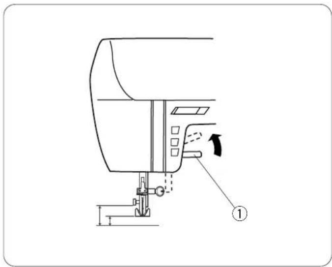 ELNA eXcellence 620 - Foot Pressure Dial - 1