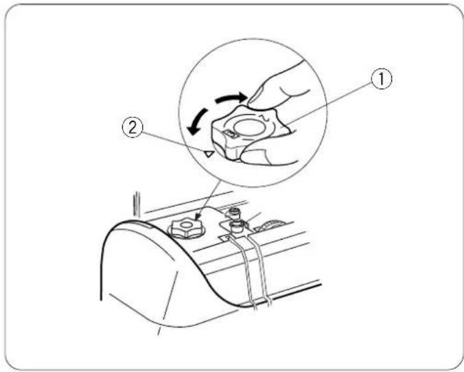 ELNA eXcellence 620 - How To Drop the Feed Dog - 1