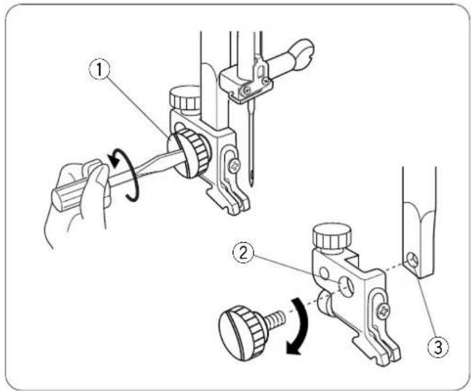 ELNA eXcellence 620 - Attaching and Removing Presser Feet - 1