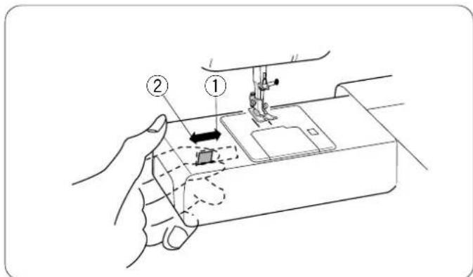 ELNA eXcellence 620 - Using the Fine Adjustment Screw - 1