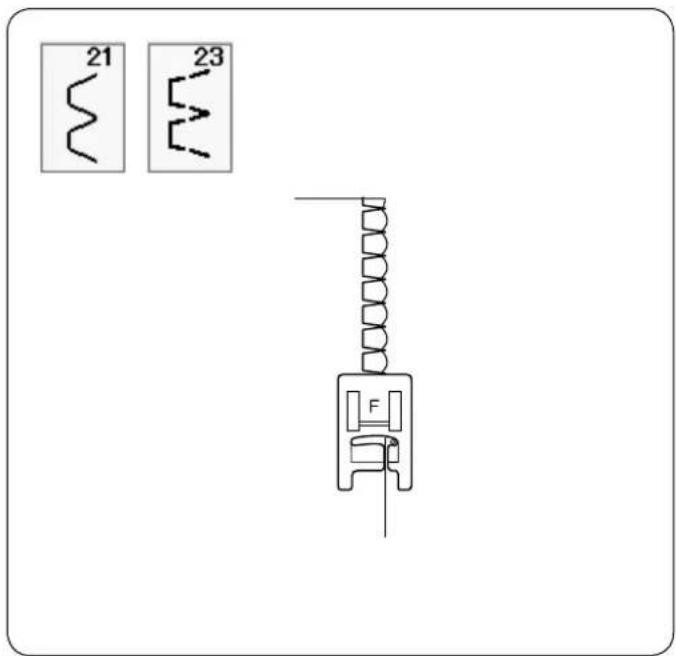 ELNA eXcellence 770 - U19, U20 ourlet invisible - 1