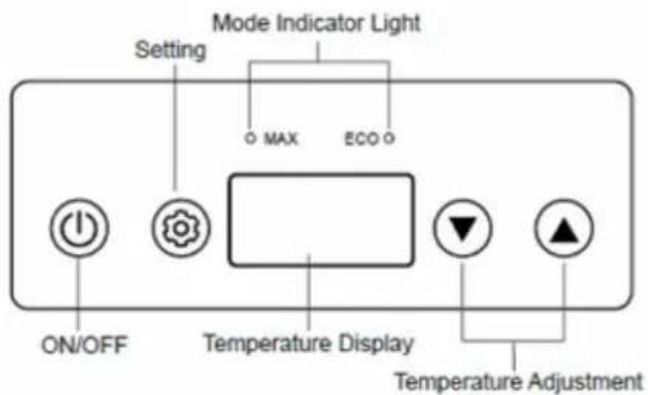 Mestic MCCA42 - Bedienfeld - 1