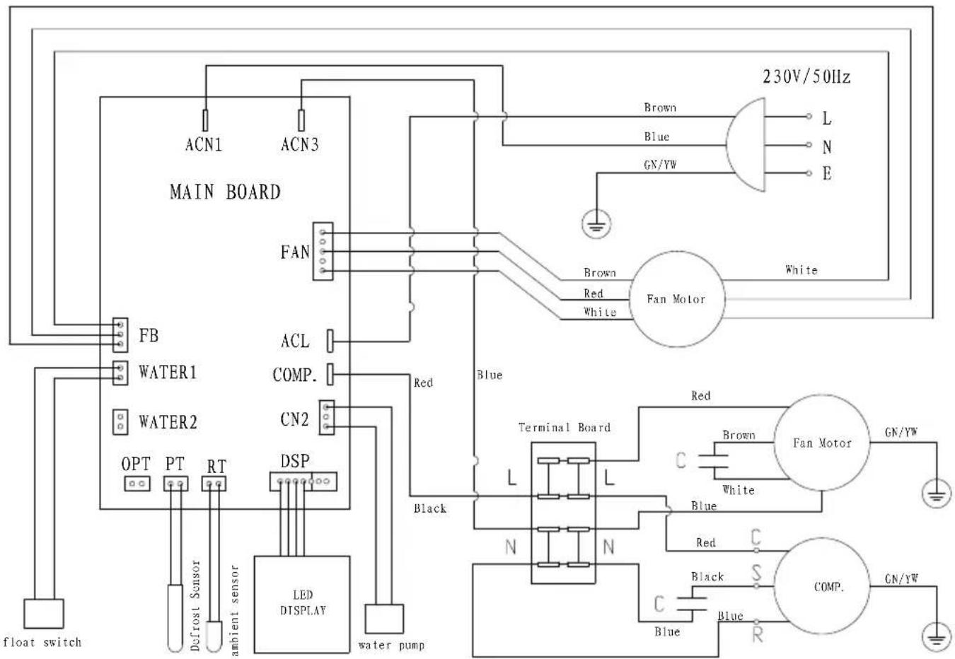 Mestic SPA3000 - Electric scheme - 1