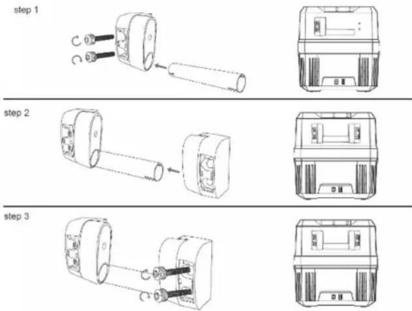 Mestic MCCHD33 - Handle installation - 2
