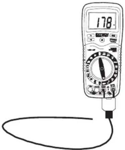 Extech EX410A - Mesures de temperature - 1