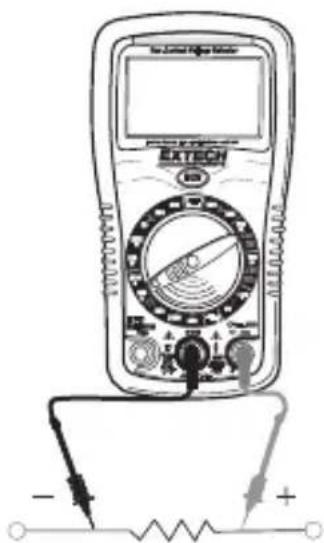 Extech EX310 - Mesures de la resistance - 1