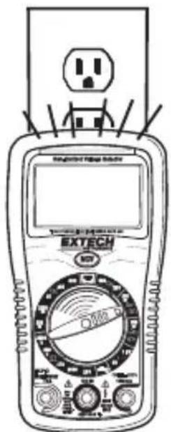 Extech EX310 - Prise de courant sans contact (NCV) - 1