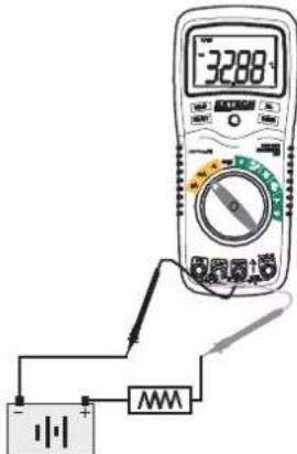 Extech EX430A - Mesures de courant DC - 1