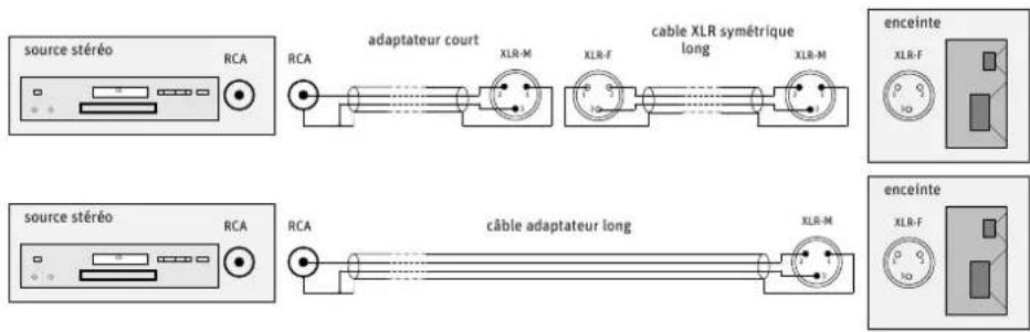 NEUMANN KH 120 A - Raccorder les signaux analogiques à l'enceinte - 2