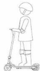 SEGWAY Ninebot eKickScooter ZING C10 - - Wenn der Roller zufahren beginnt,不论是Füra auf das Tritttritt stehen und das Gleichgewichtigt halten. - 1