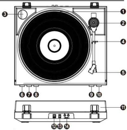 Audizio RP310S - VUE globale du produit - 1