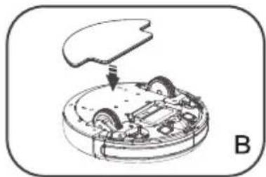 Zoef Robot Bep BP200Z - Use of Wet dishcloth - 4