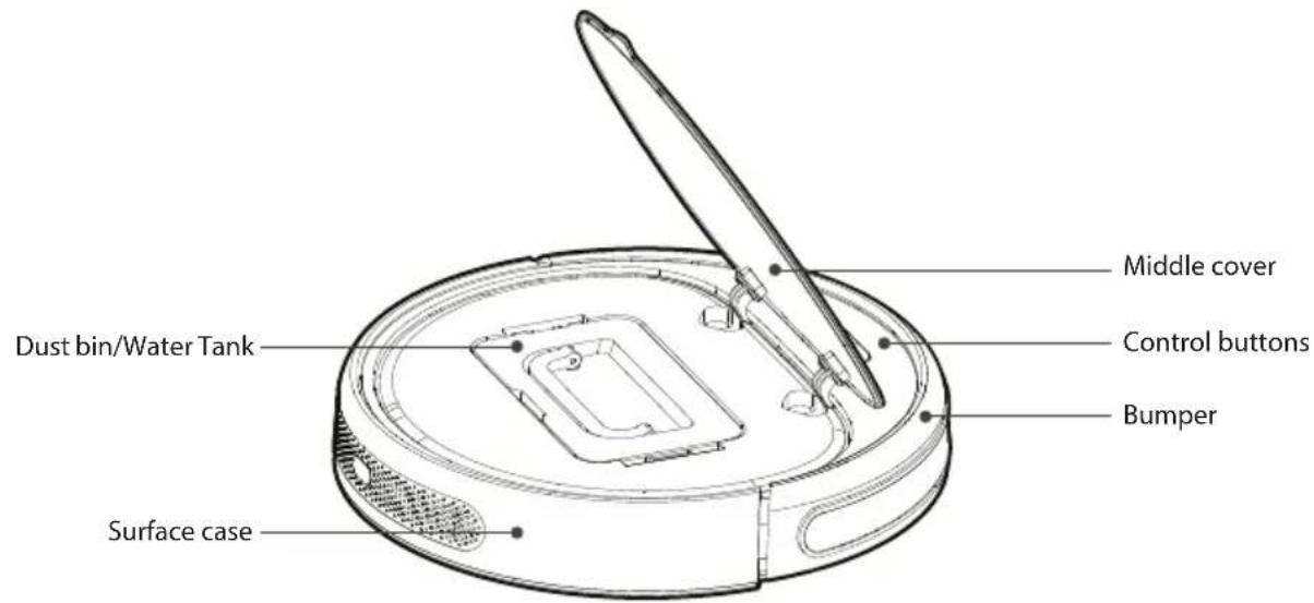 Zoef Robot Bep BP200Z - Part Name - 1