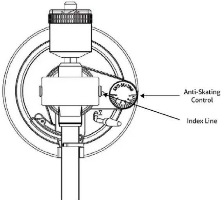 Audizio RP340 - ANTI-SKATING REGLER - 1