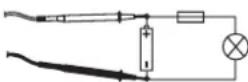 BASETECH BT11 - a) Spanningsmetting "V" - 1