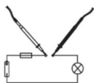 BASETECH BT11 - f) Gelijkstroommetting A = - 1