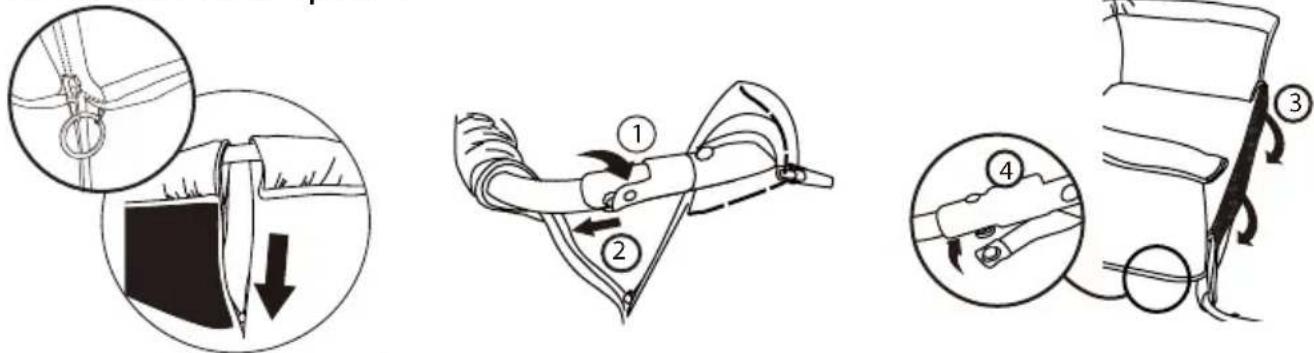 BabyGO Together II - Instructies voor bevestigen aan bed van ouders - 1