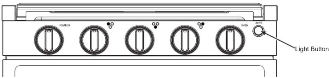 GE Profile PLD617RTSS - Oven and Control Knob Lights - 1