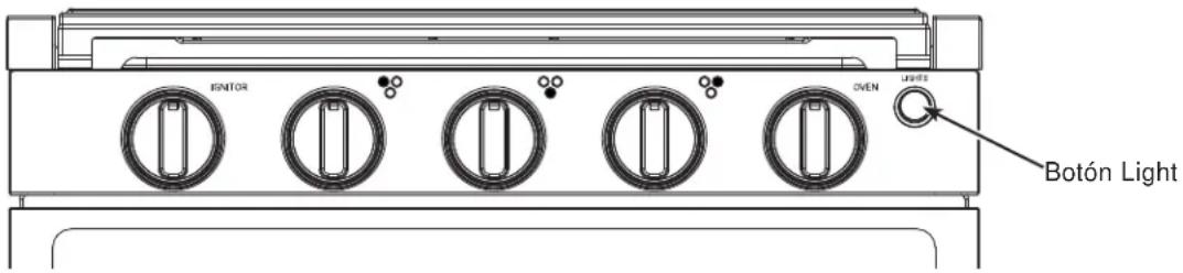 GE Profile PLD617RTSS - Luces del Horno y de la Perilla de Control - 1