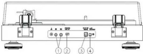 THORENS TD 102 A - Connections - 1